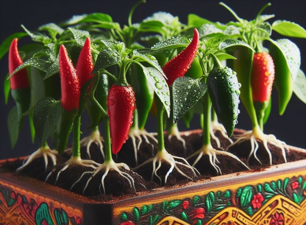 growing chillies in containers