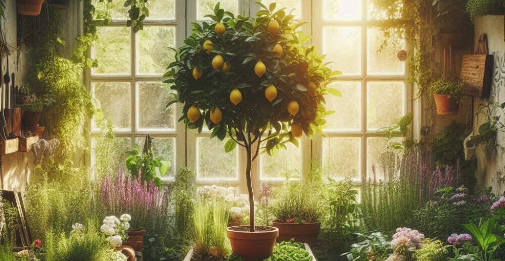 How to grow a lemon tree inside 