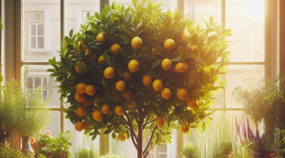 how to grow a lemon tree inside 