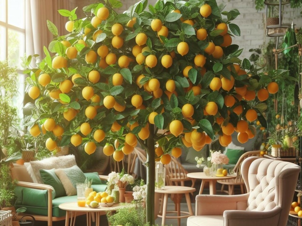 How to grow a lemon tree inside 