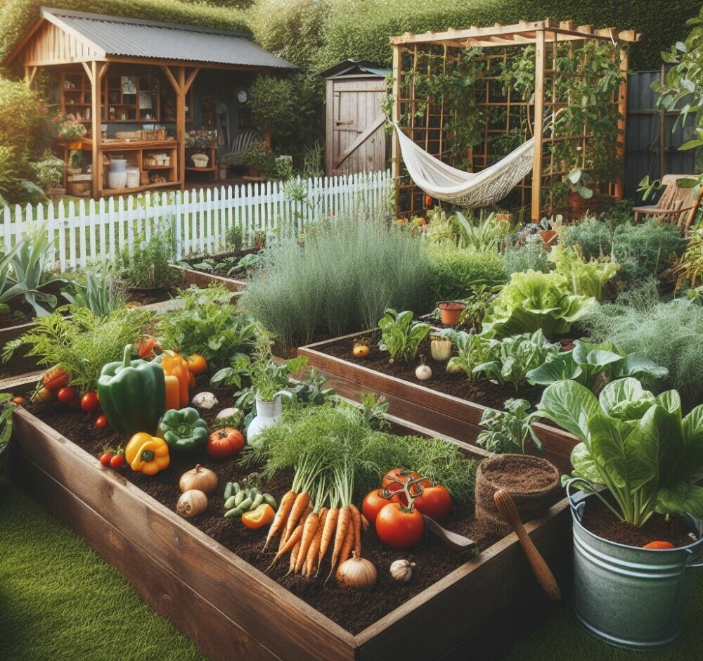 How to make a raised vegetable garden