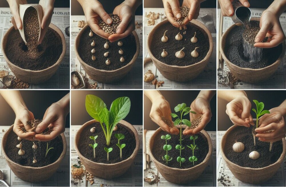 how to grow vegetables from seed